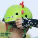 ATPHFETY Toddler Kids Bike Helmet | Multi-Sport Helmet for Cycling Skateboard Scooter Skating | S 50-54 cm Green Dragon - Buy Online on GoSupps.com