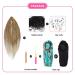 Buy 10 Strands Synthetic Dreadlocks Extensions - 20inch Double Ended MT27-613# - Soft Thin Crocheted Dreads for Reggae & Hip-Hop Style - Buy Online on GoSupps.com