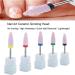 Nail Drill Bits Professional Nail Polisher Nail Manicure Tool Ceramic Cylinder Nail Manicure Tools Excellent for Grinding Polishing Peeling Drilling Carving Nair Art Tools (Perfect Polisher Set) - Buy Online on GoSupps.com