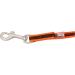 IDC Color & Gray Rubberized Leash 14mm x 5m with Loop - Durable Orange-Gray Dog Leash for International Shipping - Buy Online on GoSupps.com
