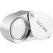 Pineapple 10X Jewelers Loupe Magnifier - Pocket Magnifying Glass for Gems, Diamonds, Coins, Plants - Buy Online on GoSupps.com