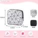 2 Pack Waterproof Tampon Storage Bags - Mini Zipper Bags for Women | Tampon Binding Storage in Green & Black - Buy Online on GoSupps.com