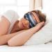 Buy Sunset & Sunrise Ocean Waves Sleep Aid Eye Mask - Adjustable Breathable Blindfold for Travel & Meditation - Buy Online on GoSupps.com