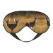 Cute Deers Print Double-Sided Eye Mask Soft and Light Blocking for Enhancing Sleep Quality