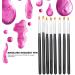 DIY Manicure Brush Set - 8 Pcs Soft Bristle Pens for Beautiful Flower Patterns - Buy Online on GoSupps.com