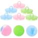 Mikinona 6-Piece Shampoo & Scalp Massage Brush Set | Hair Care & Washing Tool for Healthier Scalp & Hair - Buy Online on GoSupps.com