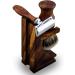 Haryali London Luxury 3-Piece Men's Shaving Set | Double Edge Safety Razor Badger Hair Brush & Wooden Stand - Shop Internationally - Buy Online on GoSupps.com
