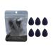 U&I Beauty Sponge Blender - 100% Vegan & Latex-Free | Perfect for Foundation Concealer & Highlight | Wet or Dry Use | Black Bundle (1 Count - Buy Online on GoSupps.com