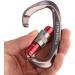 XINDA Screwgate Locking Carabiner Clip Set - 5 Pack Heavy Duty Rock Climbing Carabiners - Professional Outdoor Gear in Gray - Buy Online on GoSupps.com
