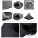 DRESHOW Beach Hat for Women - Big Straw Wide Brim Summer Sun Hat UPF 50+ - Black/Wire Edge - Buy Online on GoSupps.com