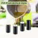 10 Pcs Empty Deodorant Containers Bottom Fill Deodorant Bottles Refillable DIY Deodorant Tubes Lip Balm Tubes (black 15ml/0.5oz) 15ml/0.5oz black - Buy Online on GoSupps.com