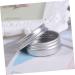 TEHAUX Box travel jar cosmetic sample jars Powder Jar Aluminum Storage Jar cosmetic sample tin containers round cream pot aluminum tin jar jars with lids empty cream jar Salve Jar nut tea - Buy Online on GoSupps.com