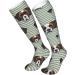 St Bernard Dog Compression Socks | Sage Stripes | 15-20 mmHg Support for Running & Cycling - Unisex - Buy Online on GoSupps.com