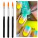 DANNEASY 6Pcs Ombre Nail Brush Set - Nail Design & Gradient Pen Kit - Buy Online on GoSupps.com