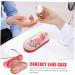 Shop Solustrie Double-Lodged Portable Glasses Case - Travel Accessory for Vacation & Lenses | Stylish & Functional Double Glasses Holder - Buy Online on GoSupps.com