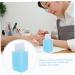 HAPINARY Alcohol Dispenser Makeup Remover Container Push down Pump Dispenser Nail Polish Remover Dispenser Pump Mini Water Dispenser Nail Polish Remover Bottle Plastic Travel Gel Square 6x5x13cm Blue - Buy Online on GoSupps.com