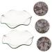 Goohochy STOUT Warm-Up Tray | Essential Oils & Tealight Wax Warmer | 12x12cm Heating Plate for Fragrance & Hair Removal Wax - Buy Online on GoSupps.com