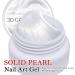 Satin sculpting set for glossy white pearly satin. Non-stick. Soft candy texture. 3D modeling set. 5g gel for solid bead making. For nail extensions. - Buy Online on GoSupps.com