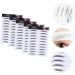 Gogogmee 5pcs Eyebrow Stickers Brow Grooming Shaping Sticker Artificial Eyebrow 6d Transfer Stickers Hair 21x15cm Brown - Buy Online on GoSupps.com