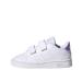 adidas Boy's Unisex Kids Advantage Cf I Sneaker Child 2 UK Ftw Bla Plamet Ftw Bla