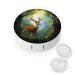 Contact Lens Case Deer Forest Print Plastic Contact Lens Case contact Lens Care Box ontact Lens Travel Box