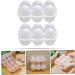 PRETYZOOM 2pcs Portable Egg Box Eggs Fridge Egg Container for Refrigerator Egg Boxes Travel Egg Tray Egg Plate - Buy Online on GoSupps.com
