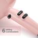 BaByliss Rose Blush 2200W Hair Dryer - Powerful Ionic Lightweight Dryer (Pink) - Buy Online on GoSupps.com