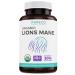 USDA Organic Lions Mane Capsules - 10:1 Extract Equals 10 000mg of Lion s Mane Mushroom - Powerful 30% Polysaccharides - for Energy Memory and Focus Supplement - 60 Vegan Capsules (No Pills/Powder)