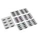 28 Pairs False Eyelashes 7 Colors Reusable Eyelashes Stickers Makeup Accessories for Women Girls