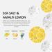 Cucina Hand Soap Set - Sea Salt and Amalfi Lemon - 200ml & 1L Refill - Buy Online on GoSupps.com