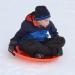 Flexible Flyer Round Flying Saucer Snow Sled - 26 Inch Orange Disc Racer for Kids 4 and Up - Buy Online on GoSupps.com