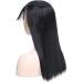 Hair Toppers for Women One Piece Clip in Toppers Extensions Straight Real Mono Toppiece Hair Piece for Thinning Hair 17" - Dark Black - Buy Online on GoSupps.com