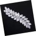 Mikinona 1pc Half up Hair Clip Wedding Decor Girl Hair Clip Hair Diamonds Crystal Hair Vintage Decor Bling Hair Barrettes Wedding Hair Pins Bridal Flower Comb Spiral Bride Zircon Headband - Buy Online on GoSupps.com