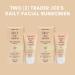 Trader Joe's SPF 40 Daily Facial Sunscreen Gel Bundle (Pack of 2) - Fragrance-Free & Water/Sweat Resistant - 1.70 Fl Oz - FOXTAIL COLLECTIVE - Buy Online on GoSupps.com