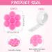 100 Pieces Lash Glue Flower Cup & Rings - Eyelash Extension Supplies for Easy Application - Buy Online on GoSupps.com