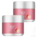 Cr me d pilatoire visage pour femmes et hommes formule douce et non irritante application facile pour la l vre sup rieure le menton et les joues. pilation rapide et efficace. 2pcs