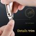 Upgraded Toenail Clippers for Thick Nails - Professional Silver Nail Clipper for Men & Seniors | Wanmat - Buy Online on GoSupps.com