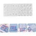 SHINEOFI Pendant Mold Silicone Molds Pendants Hand Mold Keychain Molds Diy Mold Cake Mold Accessories - Buy Online on GoSupps.com