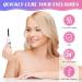 LOPHE Heated Eyelash Curler USB Rechargeable Heating Electric Eyelash Curler with Eyelash Comb 3 Gear Temperature Control with LED Display Lash Curler for Girls Women Quick Heating Curling White - Buy Online on GoSupps.com