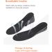 Height Increase Insoles 4 Layers - 1.2 to 3 Inches Shoe Lifts for Men & Women | Breathable Non-Slip Heel Pads with Air Cushion - Buy Online on GoSupps.com