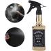 Kcabrtet Hair Spray Bottle Hairdressing Barber Spray Bottle Whisky Squirt Bottle Mist Salon Hair Tools Home Gardening Water Sprayer 500ml/16.9oz(Gold) - Buy Online on GoSupps.com