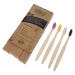 Aizuoni Bamboo Charcoal Toothbrush - Soft Bristles Travel Toothbrush for Men & Adults - Eco-Friendly Oral Care - Buy Online on GoSupps.com