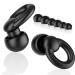 Ear Plugs for Sleeping Noise Cancelling Reusable Earplugs 6 Pieces with Storage Case for Noise Reduction 35dB Soft Hearing Protection Ear Plugs for Concert Work Study Travel