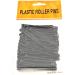 Zac's Alter Ego 80 Pieces Black Plastic Roller Pins - Buy Online on GoSupps.com