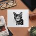 Buy Cat Portrait Microfiber Lens & Glasses Cleaning Cloths - 2 Pack (LC00023951) - International Shipping Available - Buy Online on GoSupps.com