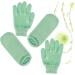 Ipetboom 2 Pairs Hand and Foot Spa Gloves Moisturizing Gloves Overnight Mens Moisturizing Gloves Glass Nasal Spray Amber Pump Bottle Natural Gel Gloves Whitening Foot Patch Man - Buy Online on GoSupps.com