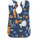 Beard Bib Apron for Men - Waterproof Hair Catcher Cape for Shaving & Trimming | Non-Stick Grooming Cloth - Whale Seahorse Design - Buy Online on GoSupps.com
