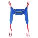 Divided Leg Sling for Elderly Disabled Patient Hoist Sling Use with Patient Lifts and Ceiling Hoists for Paralyzed Elderly and Disabledload-230Kg/507Lb L Large