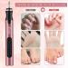 Electric Nail File & Cutter | 12 in 1 USB Manicure Pedicure Set for Gel Nails | Professional Pink Nail Care for Travel & Studio - Buy Online on GoSupps.com