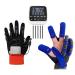 ZZBB Rehabilitation Robot Gloves Training Finger Flexion Correction Troke Hemiplegia Patients Tendons Exercise Gloves for Flexion Contracture for Long-Term Relief Left Small